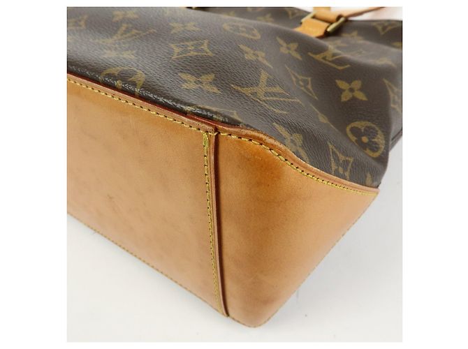 Borsa Cabas Piano Tote Bag Louis Vuitton Monogram Marrone M51148 - vista 14