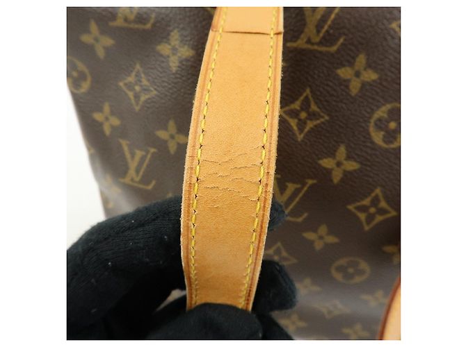 Borsa Cabas Piano Tote Bag Louis Vuitton Monogram Marrone M51148 - vista 8