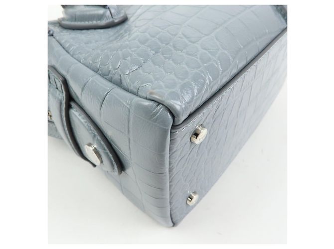 Borsa a mano e spalla 2Way in pelle goffrata TOD'S D Styling Grigio Chiaro - vista 13