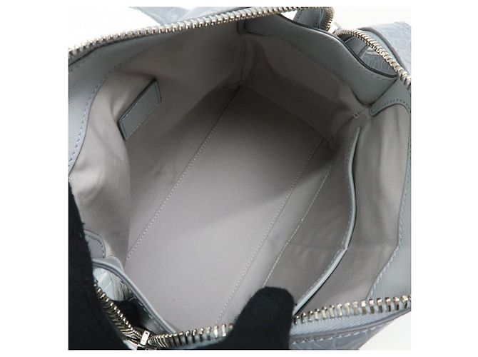 Borsa a mano e spalla 2Way in pelle goffrata TOD'S D Styling Grigio Chiaro - vista 20