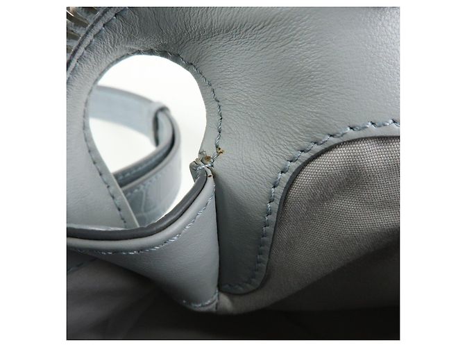 Borsa a mano e spalla 2Way in pelle goffrata TOD'S D Styling Grigio Chiaro - vista 22