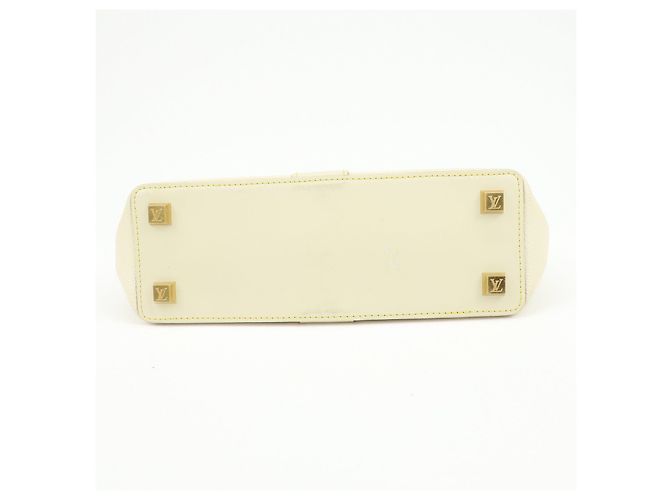 Borsa a tracolla Louis Vuitton Suhari Impetueux in pelle Blanc M91858 - vista 5