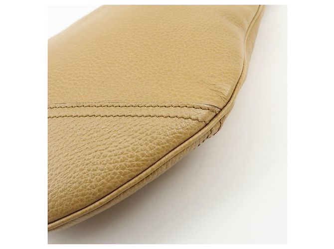 Borsa a tracolla e borsa a mano GUCCI Sherry in pelle Beige 293596 - vista 12