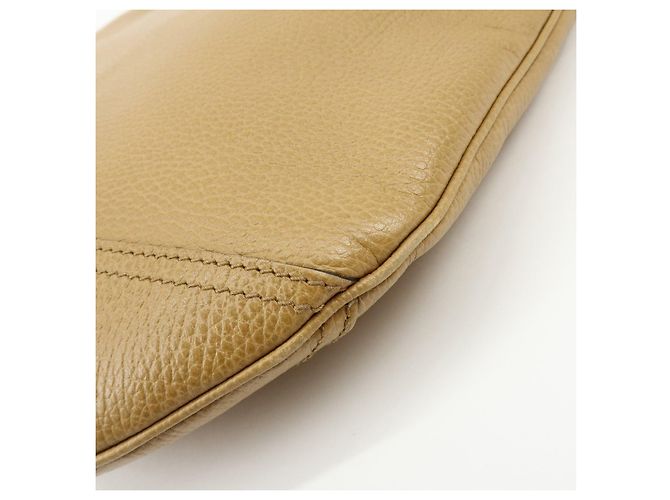 Borsa a tracolla e borsa a mano GUCCI Sherry in pelle Beige 293596 - vista 14