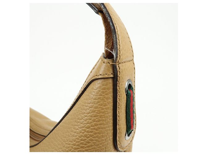 Borsa a tracolla e borsa a mano GUCCI Sherry in pelle Beige 293596 - vista 15