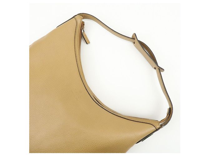 Borsa a tracolla e borsa a mano GUCCI Sherry in pelle Beige 293596 - vista 6