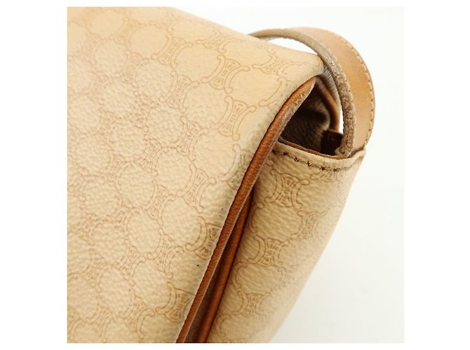 Céline Borsa a tracolla e borsa a spalla CELINE Macadam PVC Leather Beige Camel - vista 19