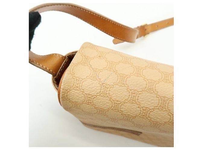 Céline Borsa a tracolla e borsa a spalla CELINE Macadam PVC Leather Beige Camel - vista 20