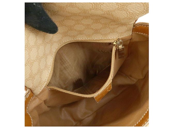 Céline Borsa a tracolla e borsa a spalla CELINE Macadam PVC Leather Beige Camel - vista 22