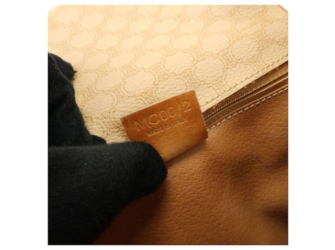 Céline Borsa a tracolla e borsa a spalla CELINE Macadam PVC Leather Beige Camel - vista 24