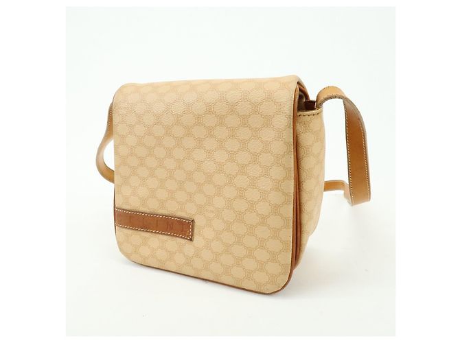 Céline Borsa a tracolla e borsa a spalla CELINE Macadam PVC Leather Beige Camel - vista 3