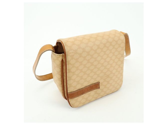 Céline Borsa a tracolla e borsa a spalla CELINE Macadam PVC Leather Beige Camel - vista 4