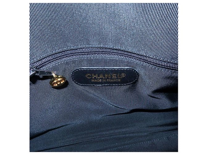 CHANEL COCO Mark Borsa 2Way in pelle caviale Borsa a mano Borsa Boston Nera - vista 11