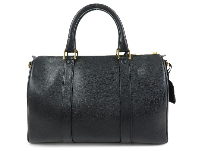 CHANEL COCO Mark Borsa 2Way in pelle caviale Borsa a mano Borsa Boston Nera - vista 2