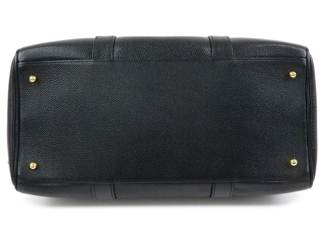 CHANEL COCO Mark Borsa 2Way in pelle caviale Borsa a mano Borsa Boston Nera - vista 3