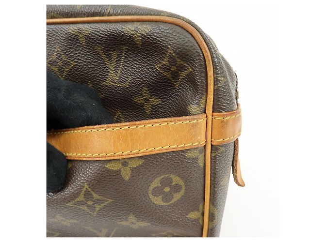 Louis Vuitton Monogram Compiegne 28 Pouch Clutch Bag Brown M51845 - vista 11