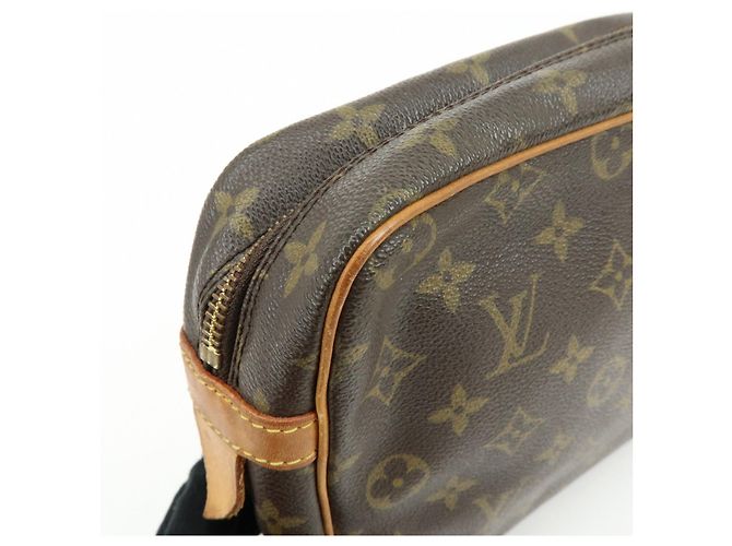 Louis Vuitton Monogram Compiegne 28 Pouch Clutch Bag Brown M51845 - vista 13