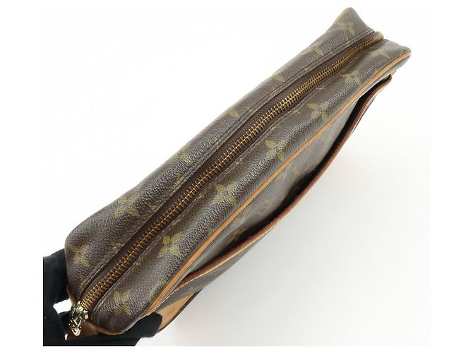 Louis Vuitton Monogram Compiegne 28 Pouch Clutch Bag Brown M51845 - vista 17