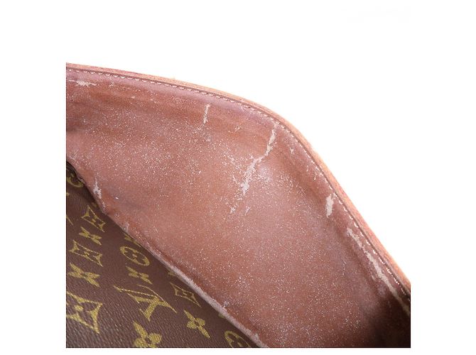 Louis Vuitton Monogram Compiegne 28 Pouch Clutch Bag Brown M51845 - vista 18