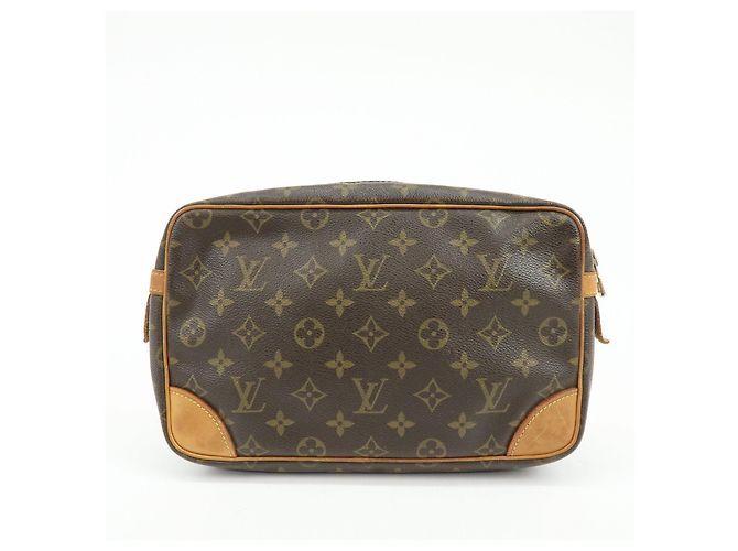 Louis Vuitton Monogram Compiegne 28 Pouch Clutch Bag Brown M51845 - vista 2
