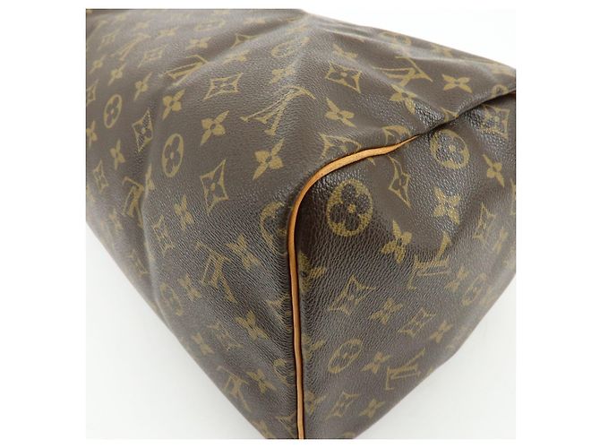 Louis Vuitton Monogram Speedy 40 Borsa a Mano Borsa Boston Marrone M41522 - vista 15