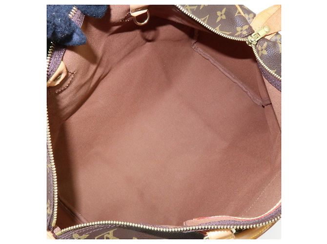 Louis Vuitton Monogram Speedy 40 Borsa a Mano Borsa Boston Marrone M41522 - vista 20