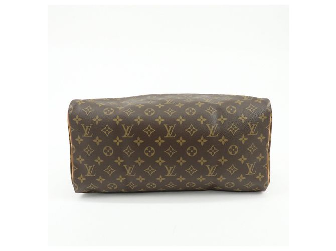Louis Vuitton Monogram Speedy 40 Borsa a Mano Borsa Boston Marrone M41522 - vista 5