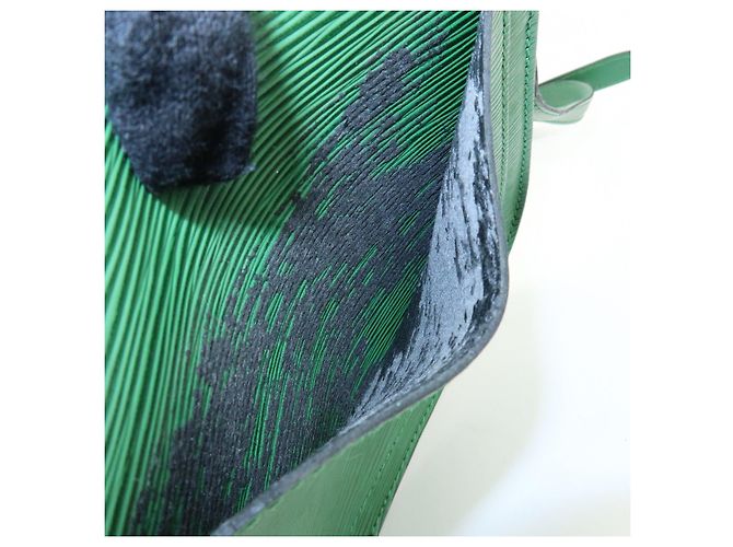 Saint-Cloud Borsa a tracolla Louis Vuitton Epi Mini Saint Cloud Borneo Green M52214 - vista 16