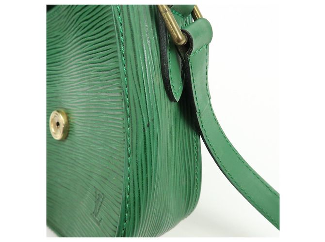 Saint-Cloud Borsa a tracolla Louis Vuitton Epi Mini Saint Cloud Borneo Green M52214 - vista 18
