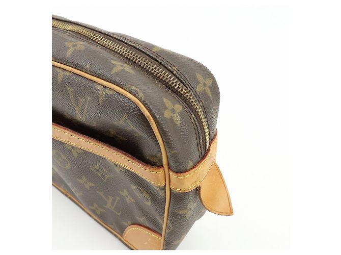 Louis Vuitton Monogram Compiegne 28 Pouch Clutch Bag Brown M51845 - vista 10