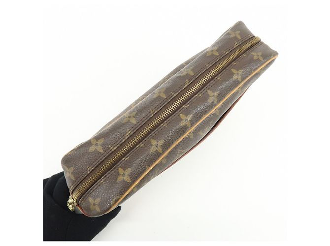 Louis Vuitton Monogram Compiegne 28 Pouch Clutch Bag Brown M51845 - vista 12
