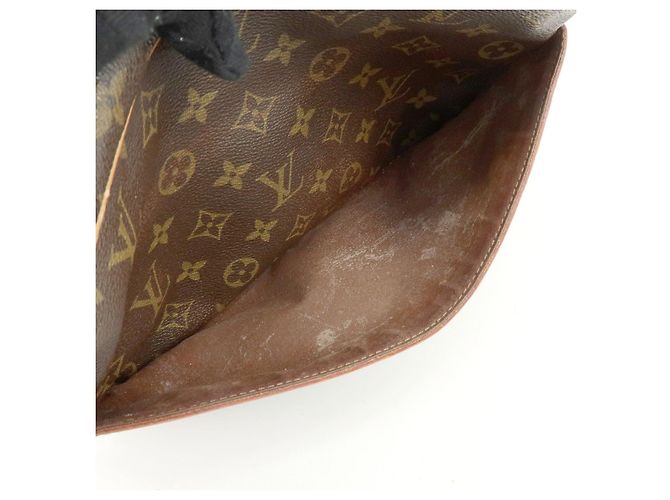 Louis Vuitton Monogram Compiegne 28 Pouch Clutch Bag Brown M51845 - vista 14