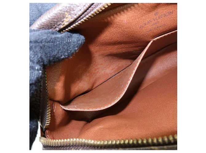 Louis Vuitton Monogram Compiegne 28 Pouch Clutch Bag Brown M51845 - vista 19