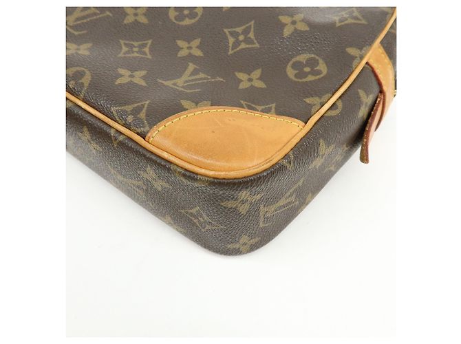 Louis Vuitton Monogram Compiegne 28 Pouch Clutch Bag Brown M51845 - vista 9