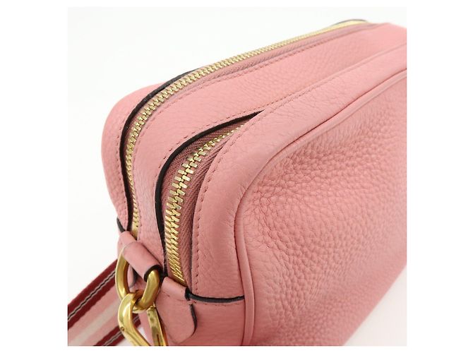 Borsa a spalla in pelle con logo PRADA Borsa a tracolla Borsa camera Rosa - vista 14