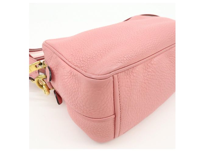 Borsa a spalla in pelle con logo PRADA Borsa a tracolla Borsa camera Rosa - vista 8