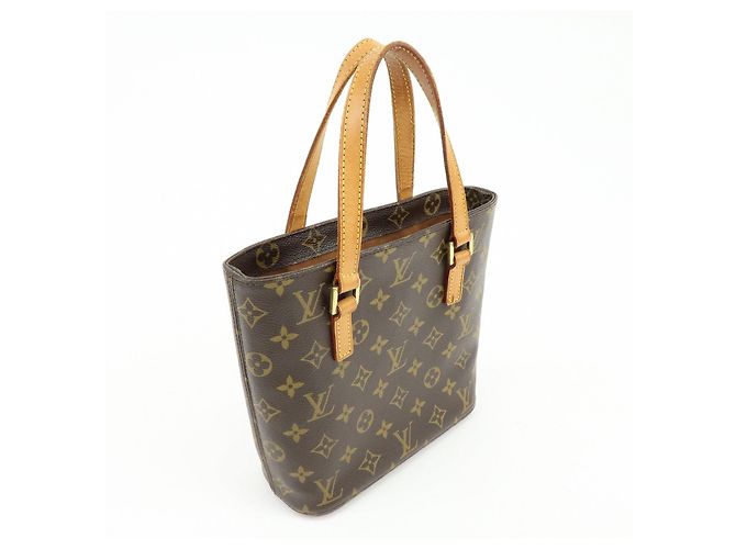 Borsa Tote Louis Vuitton Monogram Vavin PM Borsa a Mano Marrone M51172 - vista 4
