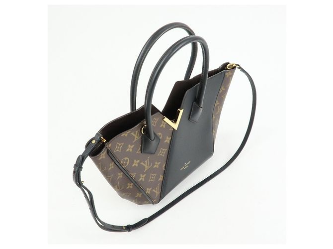 Louis Vuitton Monogram Kimono PM Hand Bag Tote Bag Noir M41855 - vista 4