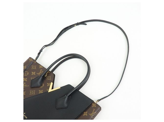 Louis Vuitton Monogram Kimono PM Hand Bag Tote Bag Noir M41855 - vista 6