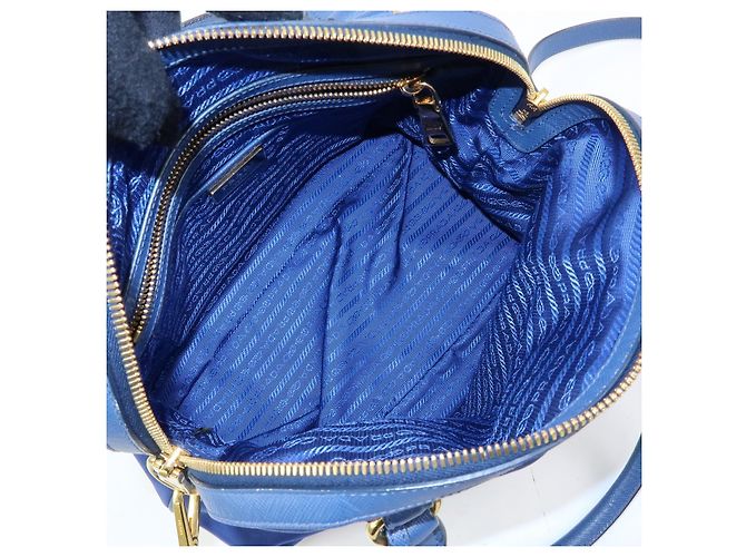 Borsa a mano e a tracolla 2Way PRADA in nylon Tessuto e pelle Saffiano 1BB013 - vista 22