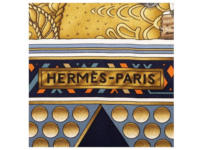 Hermès Foulard Hermes Carre 90 L'OR DES CHEFS - vista 3
