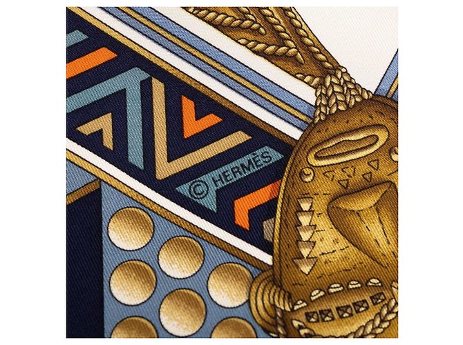 Hermès Foulard Hermes Carre 90 L'OR DES CHEFS - vista 4