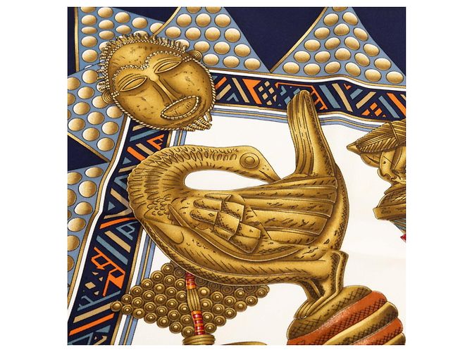 Hermès Foulard Hermes Carre 90 L'OR DES CHEFS - vista 7