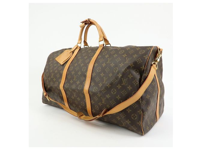 Louis Vuitton Monogram Keep All Bandouliere 60 Boston Bag M41412 - vista 3