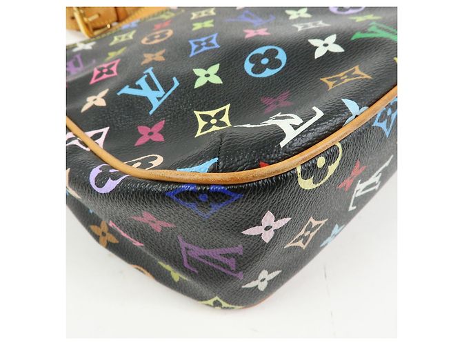 Louis Vuitton Monogram Multicolor Lodge GM Shoulder Bag Noir M40054 - vista 11