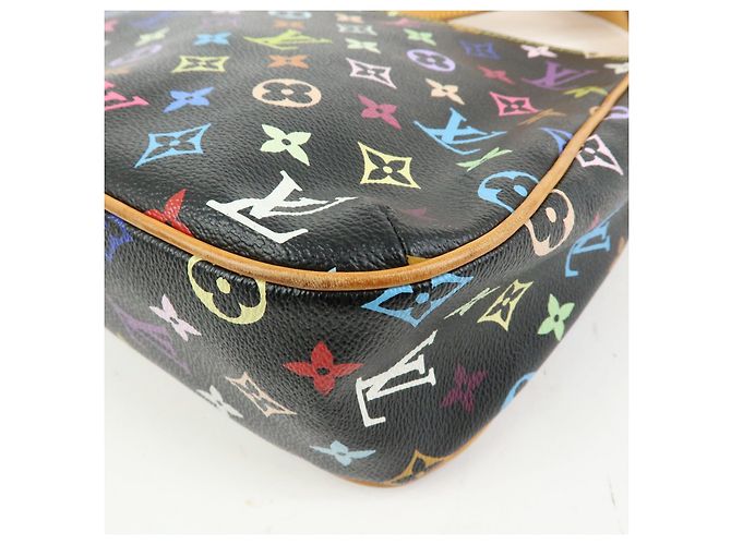 Louis Vuitton Monogram Multicolor Lodge GM Shoulder Bag Noir M40054 - vista 12