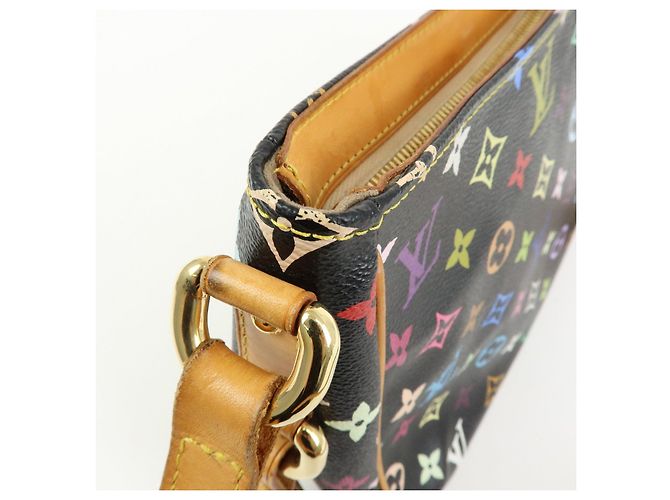 Louis Vuitton Monogram Multicolor Lodge GM Shoulder Bag Noir M40054 - vista 14