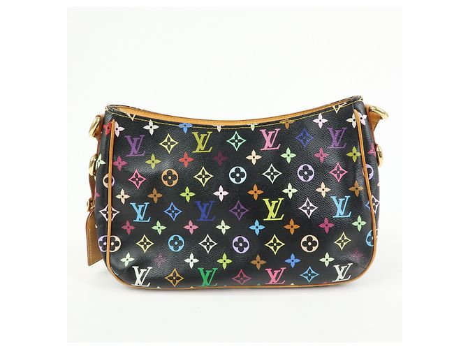 Louis Vuitton Monogram Multicolor Lodge GM Shoulder Bag Noir M40054 - vista 2