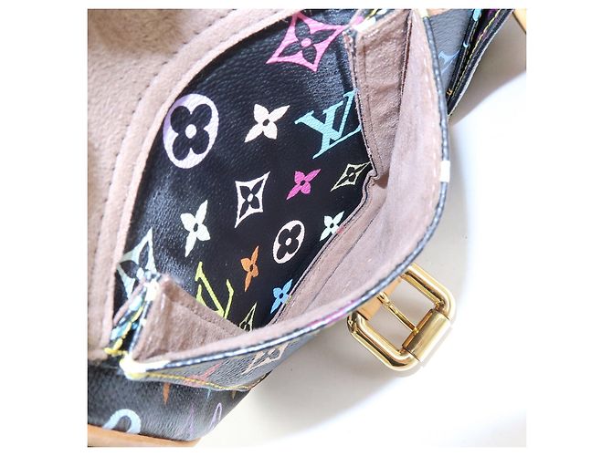 Louis Vuitton Monogram Multicolor Lodge GM Shoulder Bag Noir M40054 - vista 20
