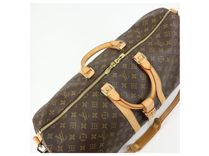 Louis Vuitton Monogram Keep All Bandouliere 55 Boston Bag M41414 - vista 19